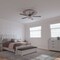 Ekena Millwork 55 3/8-in. OD x 47 3/8-in. ID Ceiling Ring with 28-in. OD Ceiling Medallion Stockport Accent Kit CRM55FX28ST - alternate 7